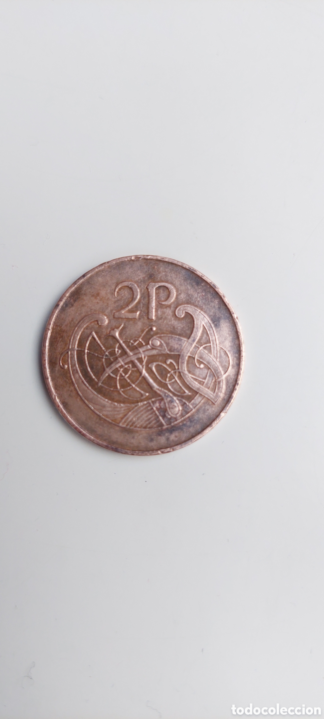 Monedas antiguas de Europa: 2 Peniques Eire 1971. - Foto 2
