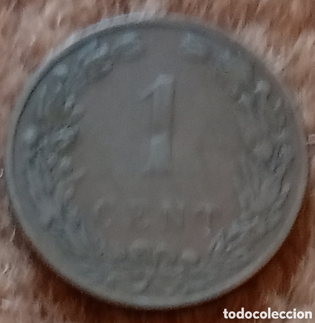 Monedas antiguas de Europa: Pa&iacute;ses Bajos 1906 - Moneda de 1 c&eacute;ntimo - Foto 2