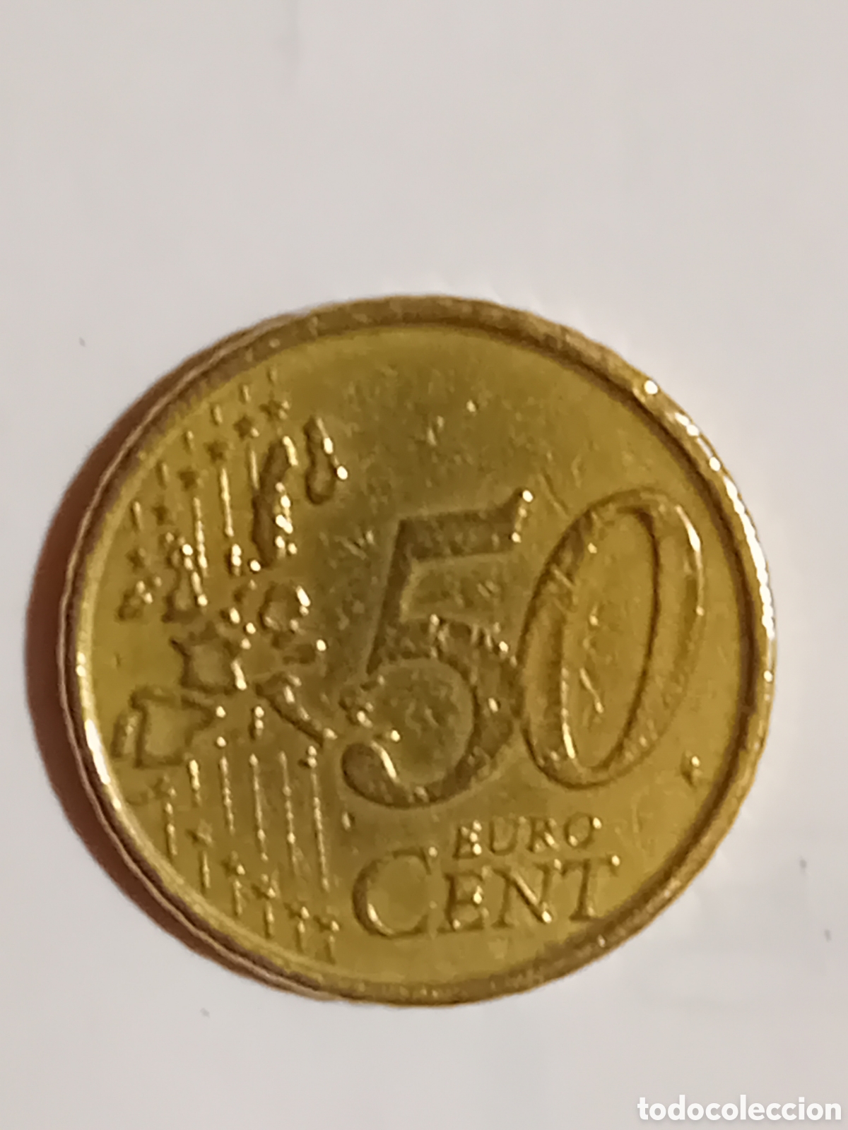 Monedas antiguas de Europa: Moneda de espa&ntilde;a 50 centimos de 1999. - Foto 1