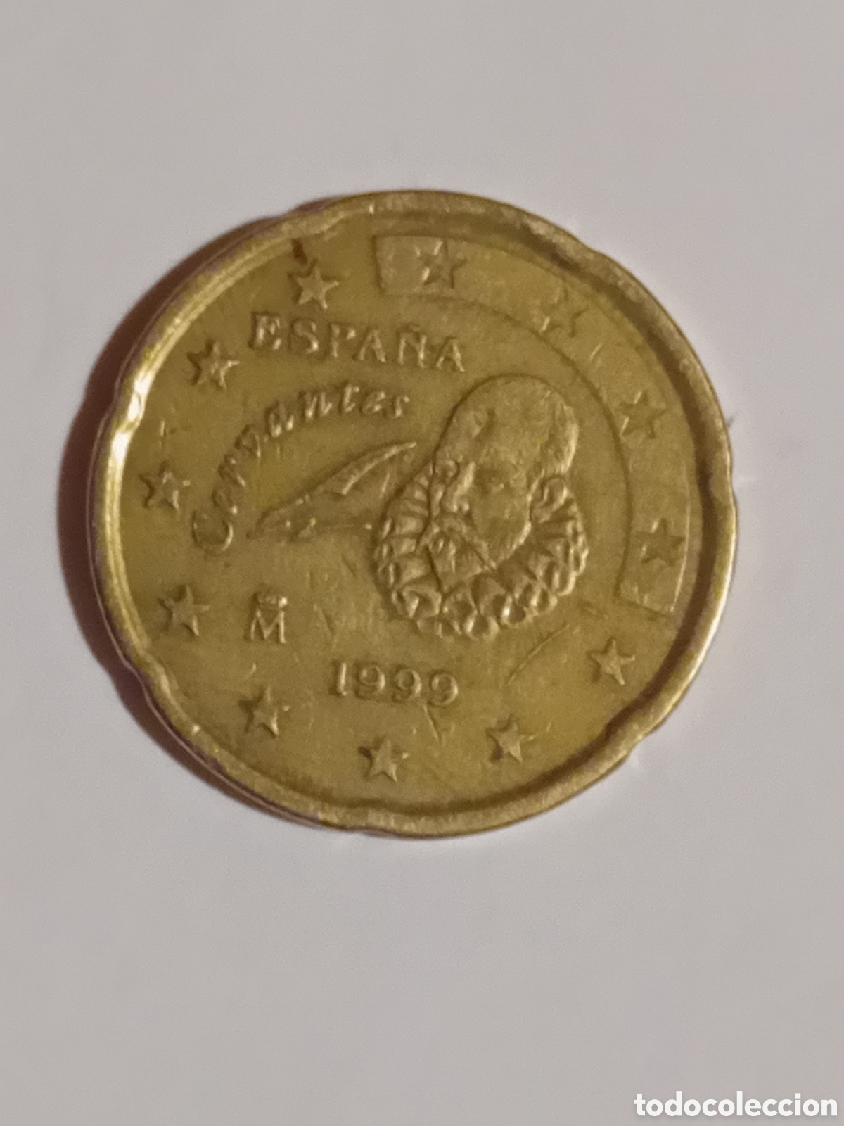 Monedas antiguas de Europa: Moneda de espa&ntilde;a 20 centimos de 1999. - Foto 1