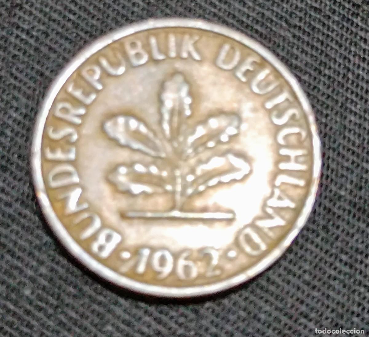 Monedas antiguas de Europa: Moneda de dos peniques. - Foto 1