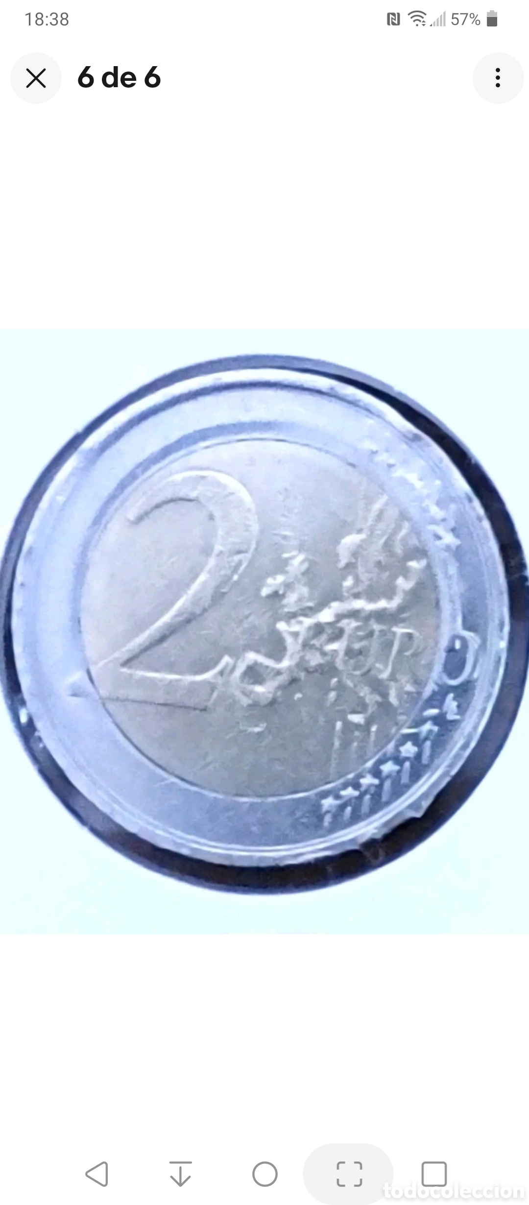 Monedas antiguas de Europa: 2&euro; LEONARDO DAVINCI 2019 CON ERROR - Foto 4