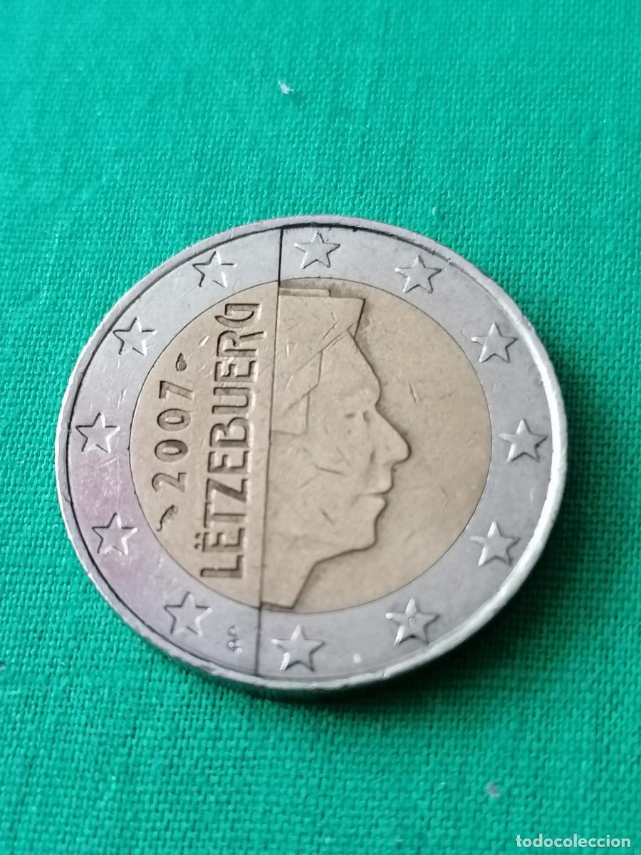 Monedas antiguas de Europa: Moneda, 2 &euro; ,Luxemburgo, 2007, MBC - Foto 1