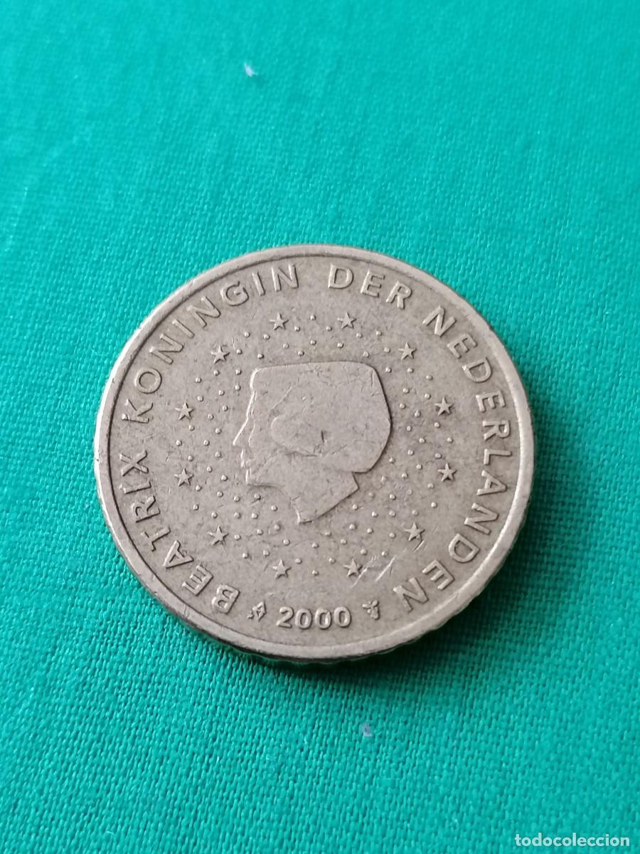Monedas antiguas de Europa: Moneda, 50 cent ,Holanda, 2000, MBC - Foto 1