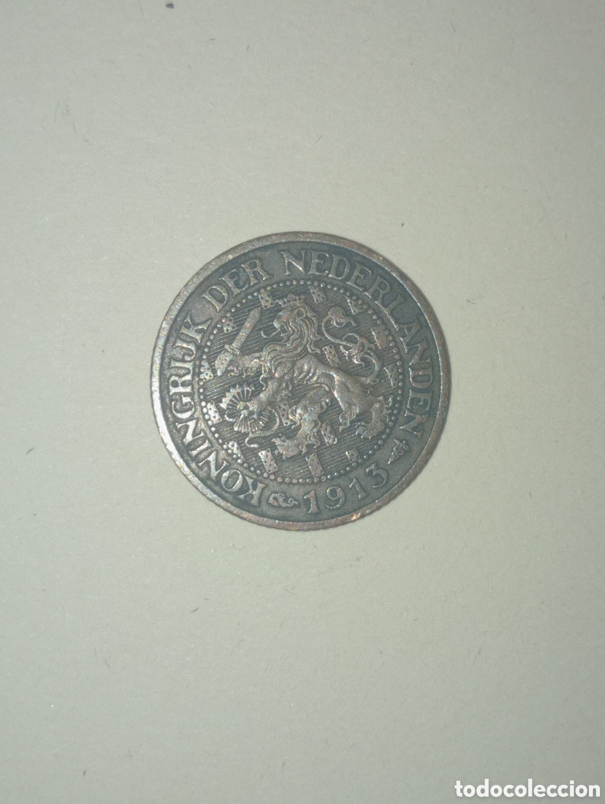Monedas antiguas de Europa: HOLANDA 1 CENTIMO 1913 - Foto 1