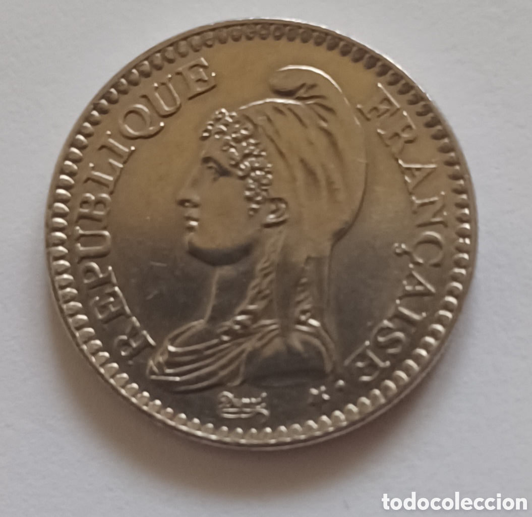 Monedas antiguas de Europa: Moneda 1 franco 1992 - Foto 2