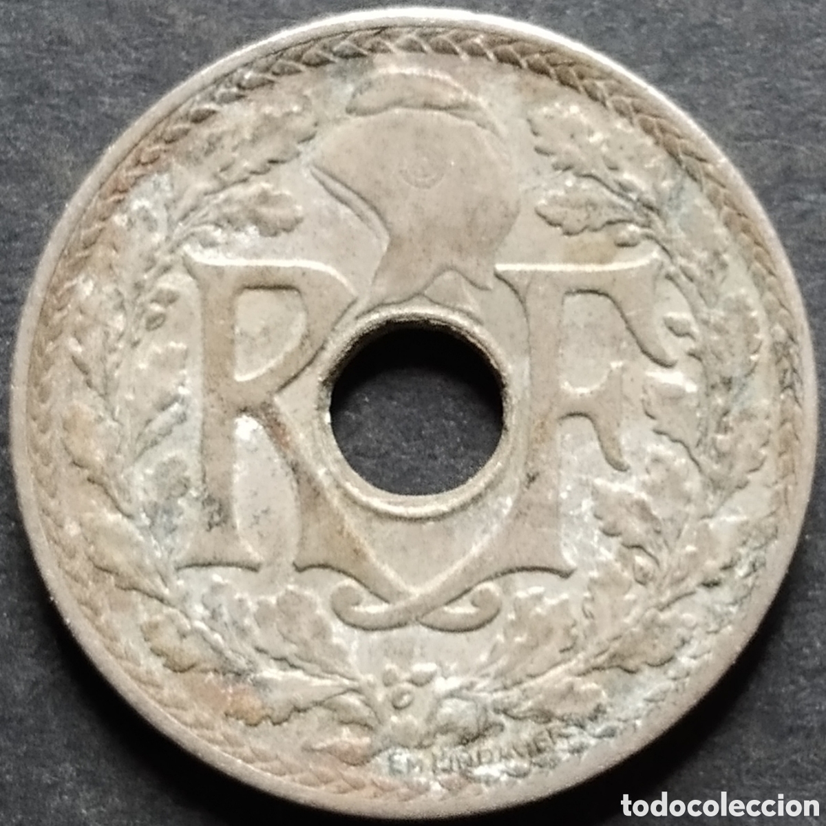 Monedas antiguas de Europa: MONEDA - FRANCIA 10 CENTIMOS 1932 - Foto 2