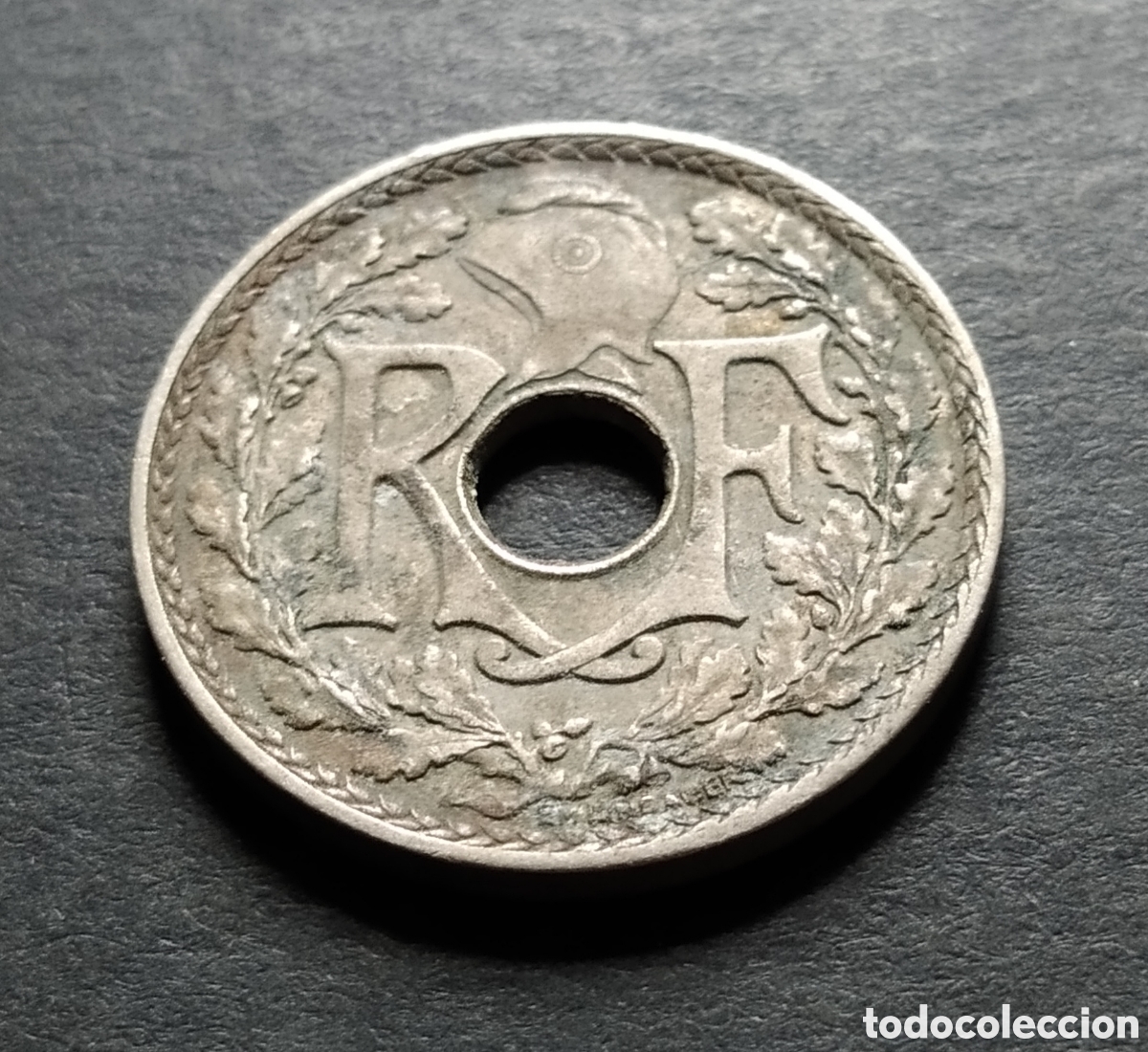 Monedas antiguas de Europa: MONEDA - FRANCIA 10 CENTIMOS 1932 - Foto 4