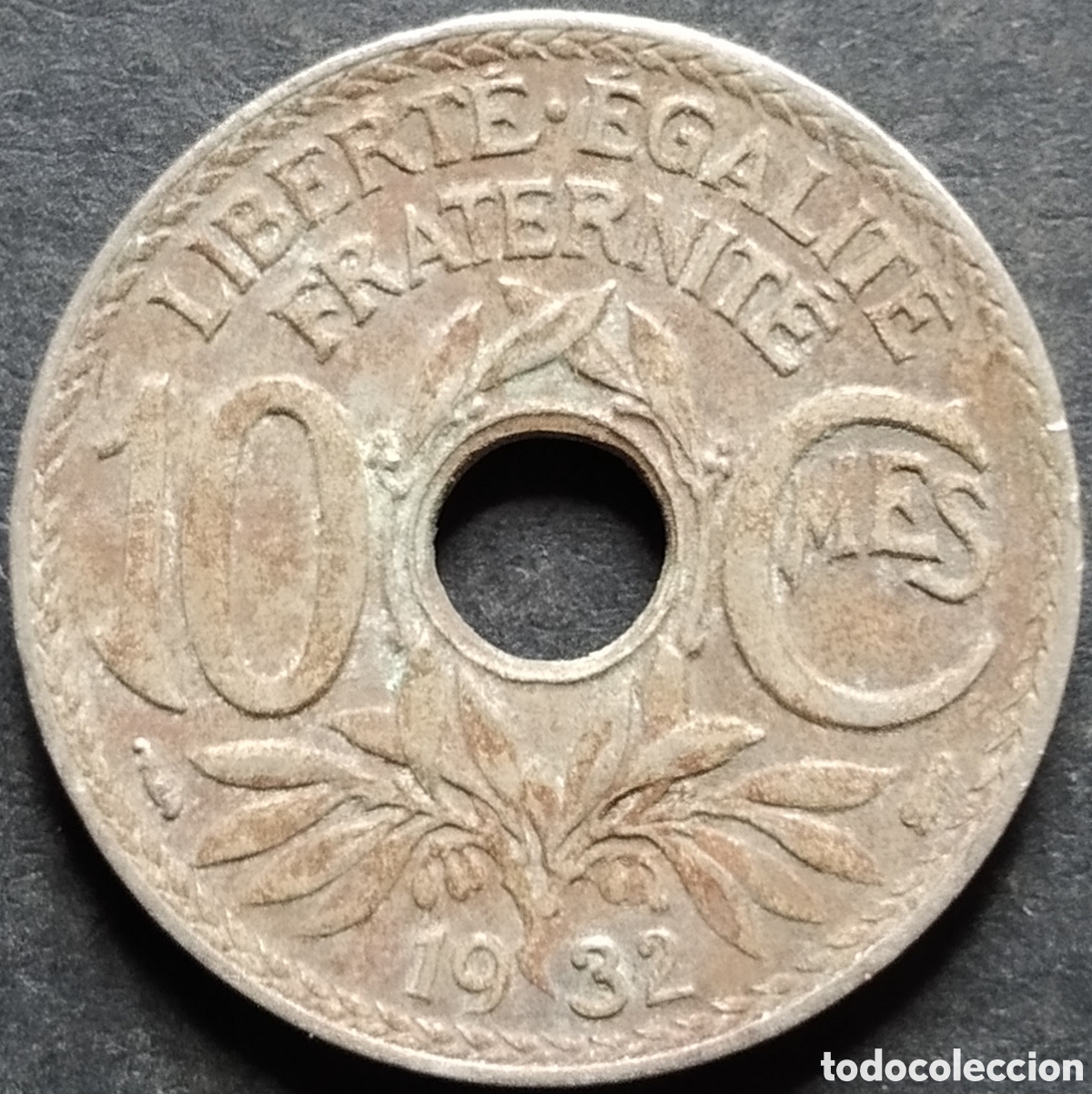 Monedas antiguas de Europa: MONEDA - FRANCIA 10 CENTIMOS 1932 - Foto 1