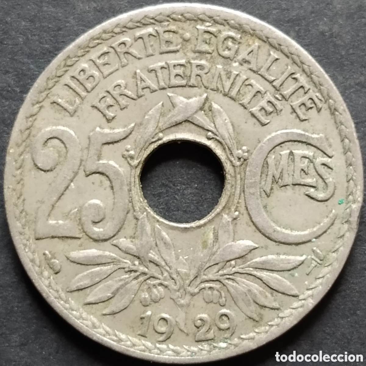 Monedas antiguas de Europa: MONEDA - FRANCIA 25 CENTIMOS 1929 - Foto 1