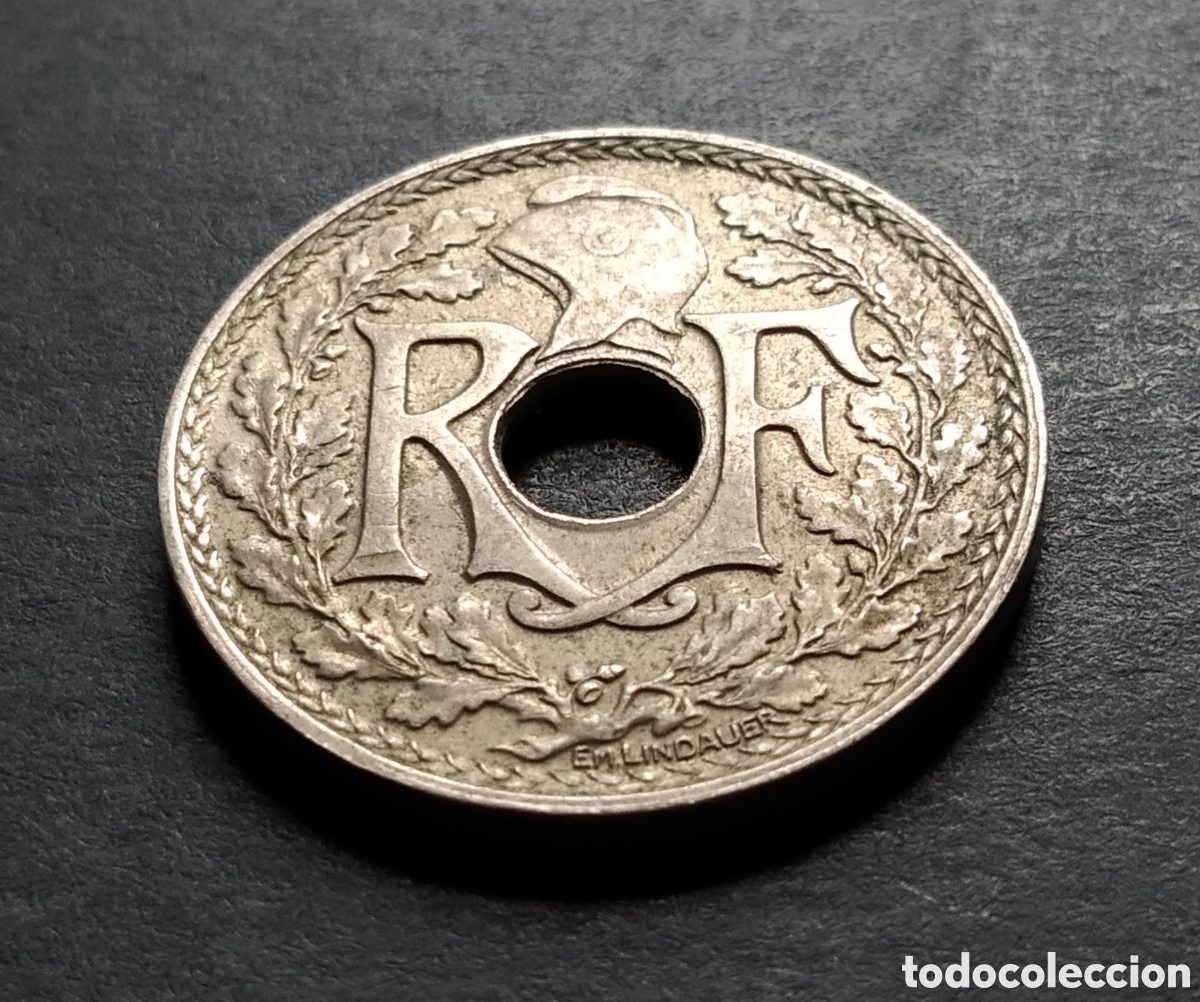 Monedas antiguas de Europa: MONEDA - FRANCIA 25 CENTIMOS 1930 - Foto 4