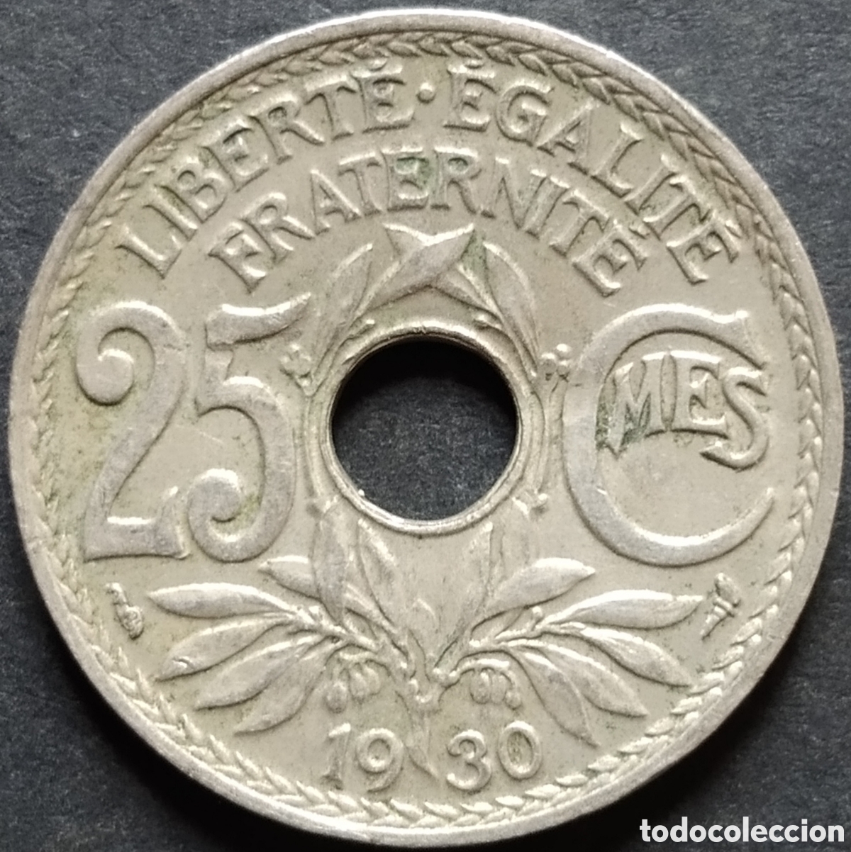 Monedas antiguas de Europa: MONEDA - FRANCIA 25 CENTIMOS 1930 - Foto 1