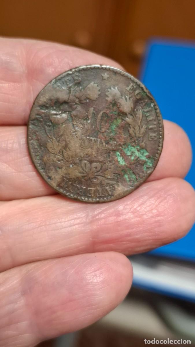 Monedas antiguas de Europa: MONEDA DE FRANCIA DE 10 C&Eacute;NTIMOS DE 1892 - Foto 2