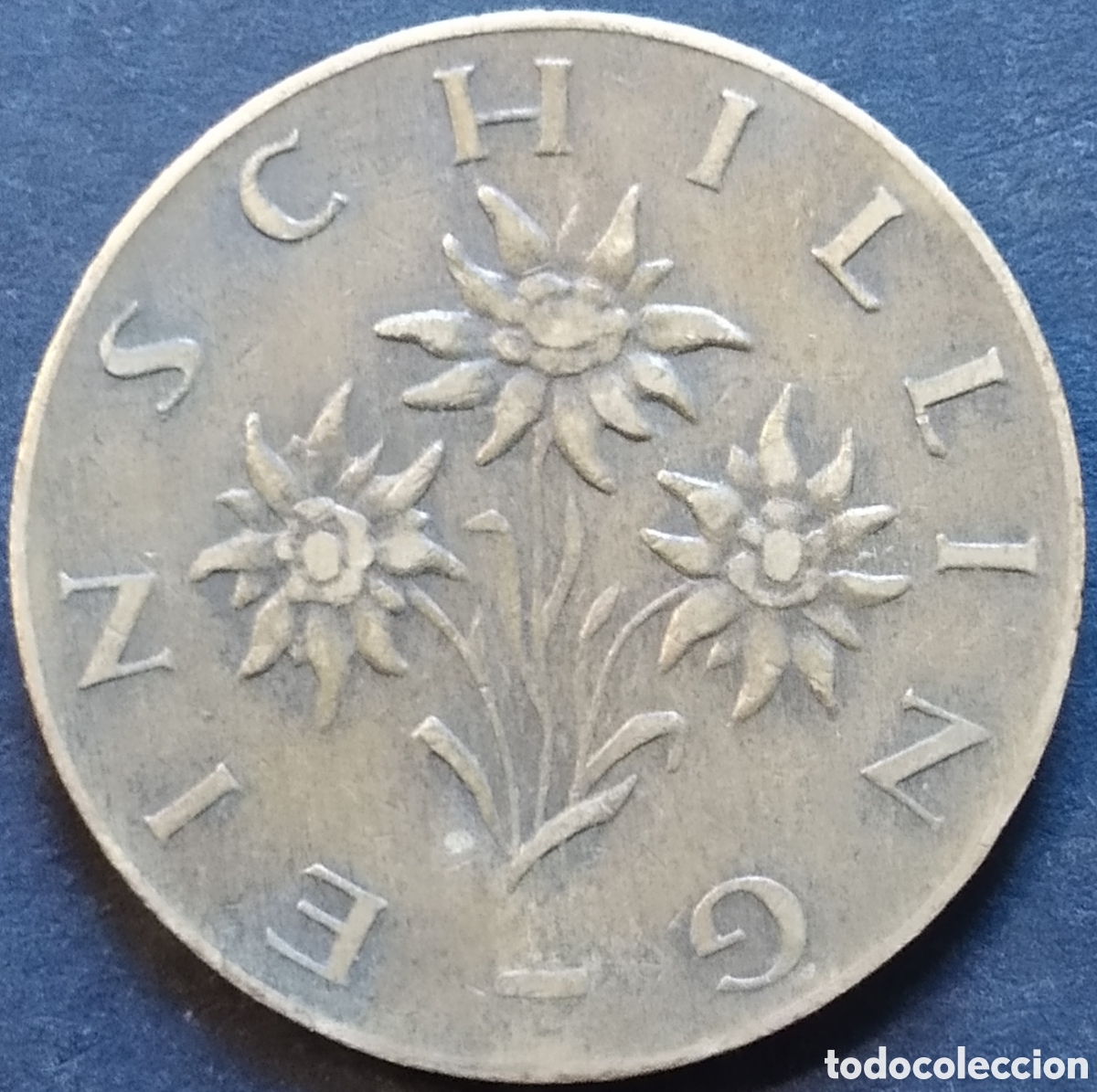 Monedas antiguas de Europa: MONEDA - AUSTRIA 1 CHEL&Iacute;N 1961 - Foto 2