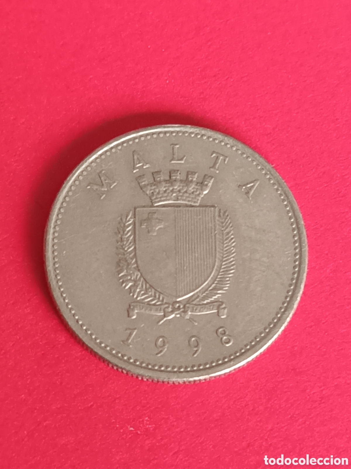 Monedas antiguas de Europa: MALTA. 10 C&Eacute;NTIMOS DE 1998. - Foto 1