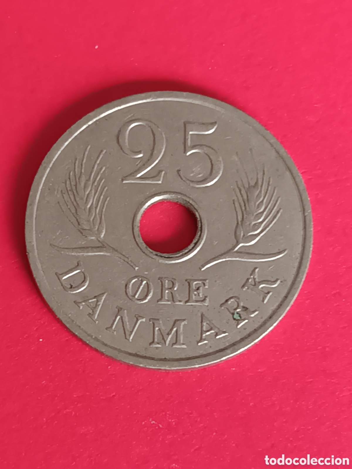 Monedas antiguas de Europa: DINAMARCA. 25 ORE DE 1968. - Foto 1
