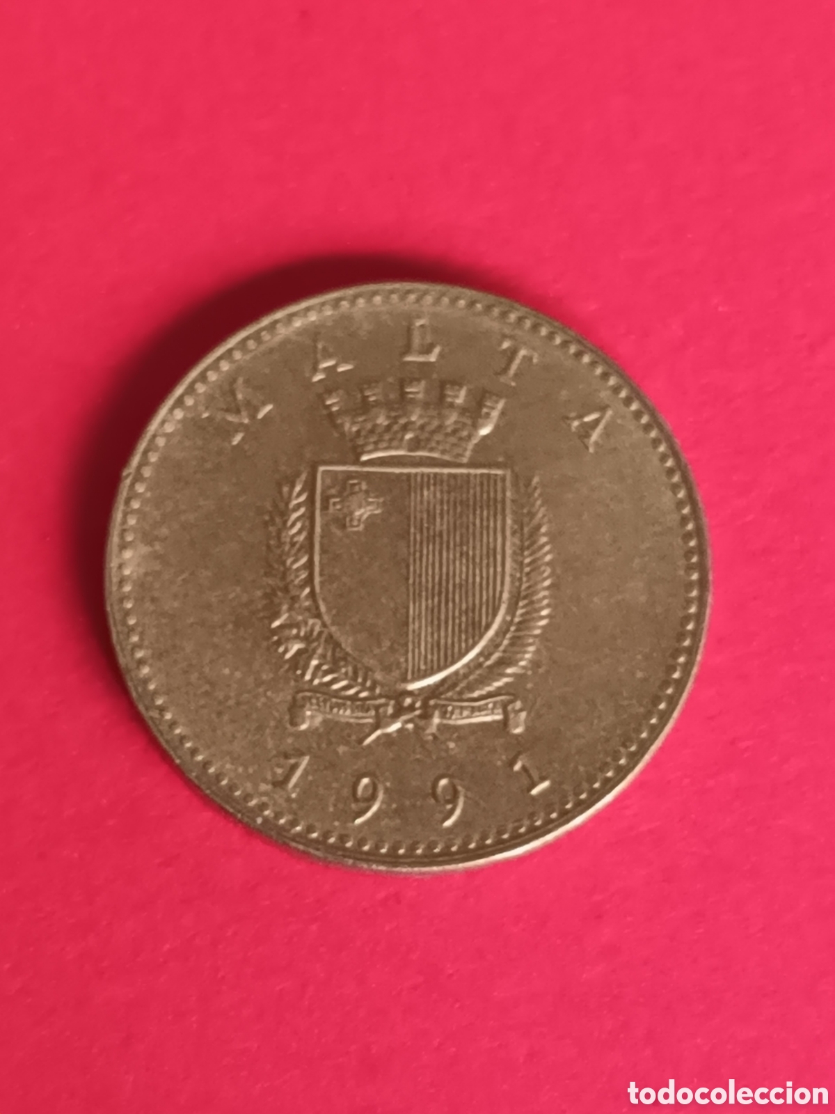 Monedas antiguas de Europa: MALTA. 1 C&Eacute;NTIMO DE 1991. - Foto 1
