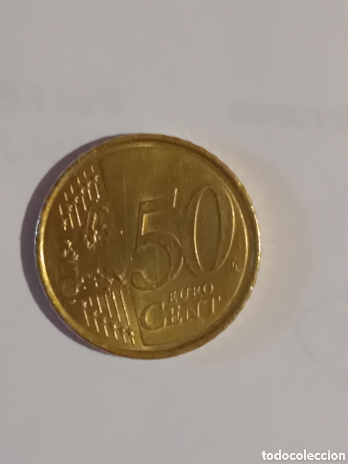 Monedas antiguas de Europa: Moneda de espa&ntilde;a 50 centimos de2008 - Foto 2