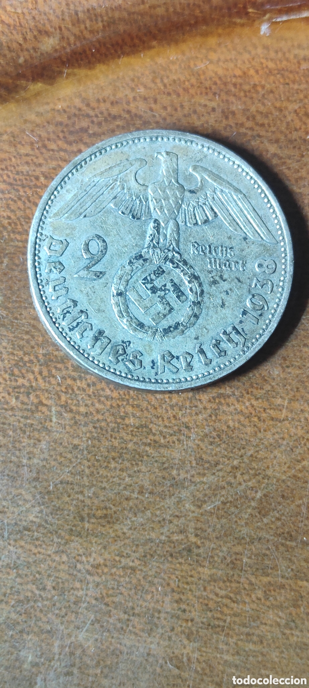 Monedas antiguas de Europa: MONEDA ALEMANA CON ESVASTICA - Foto 1