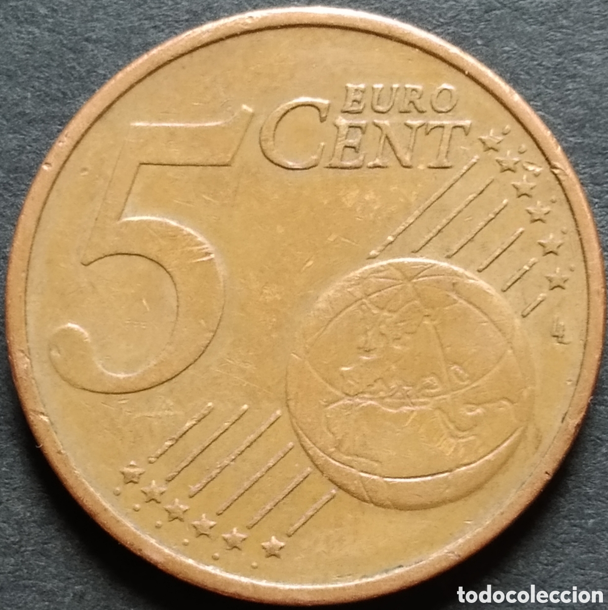 Monedas antiguas de Europa: MONEDA EURO - LETONIA 5 CENT 2014 - Foto 2