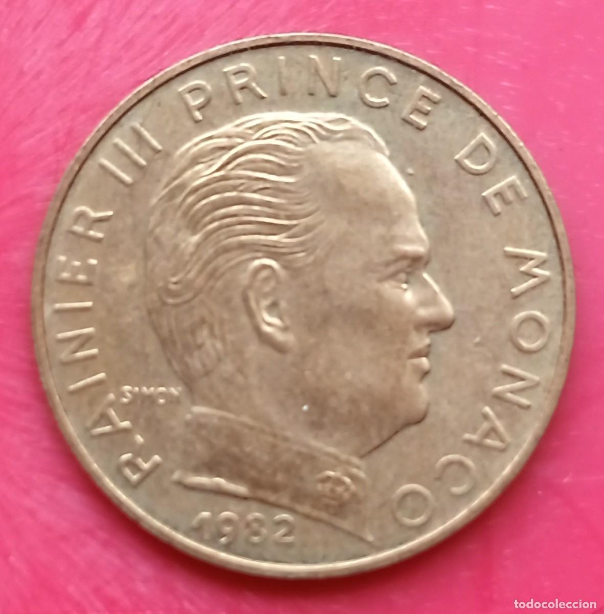 Monedas antiguas de Europa: MONACO - 20 CENTIMES 1982 BC - Foto 1