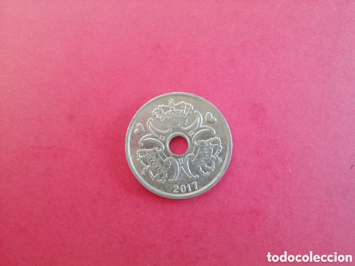 Monedas antiguas de Europa: 5 coronas de Dinamarca 2017 - Foto 2