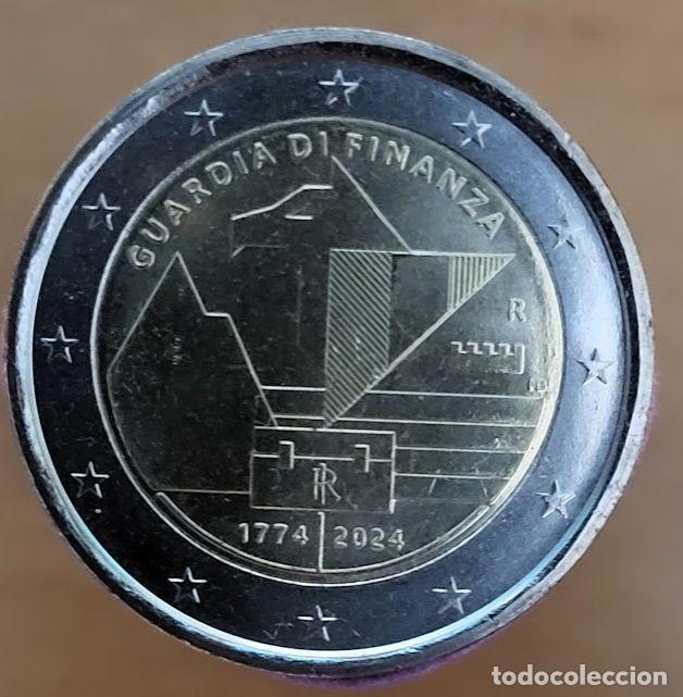 Monedas antiguas de Europa: Moneda 2 Euros Conmemorativa Italia 2024 - 250 aniversario de la fundaci&oacute;n de la Guardia di Finanza