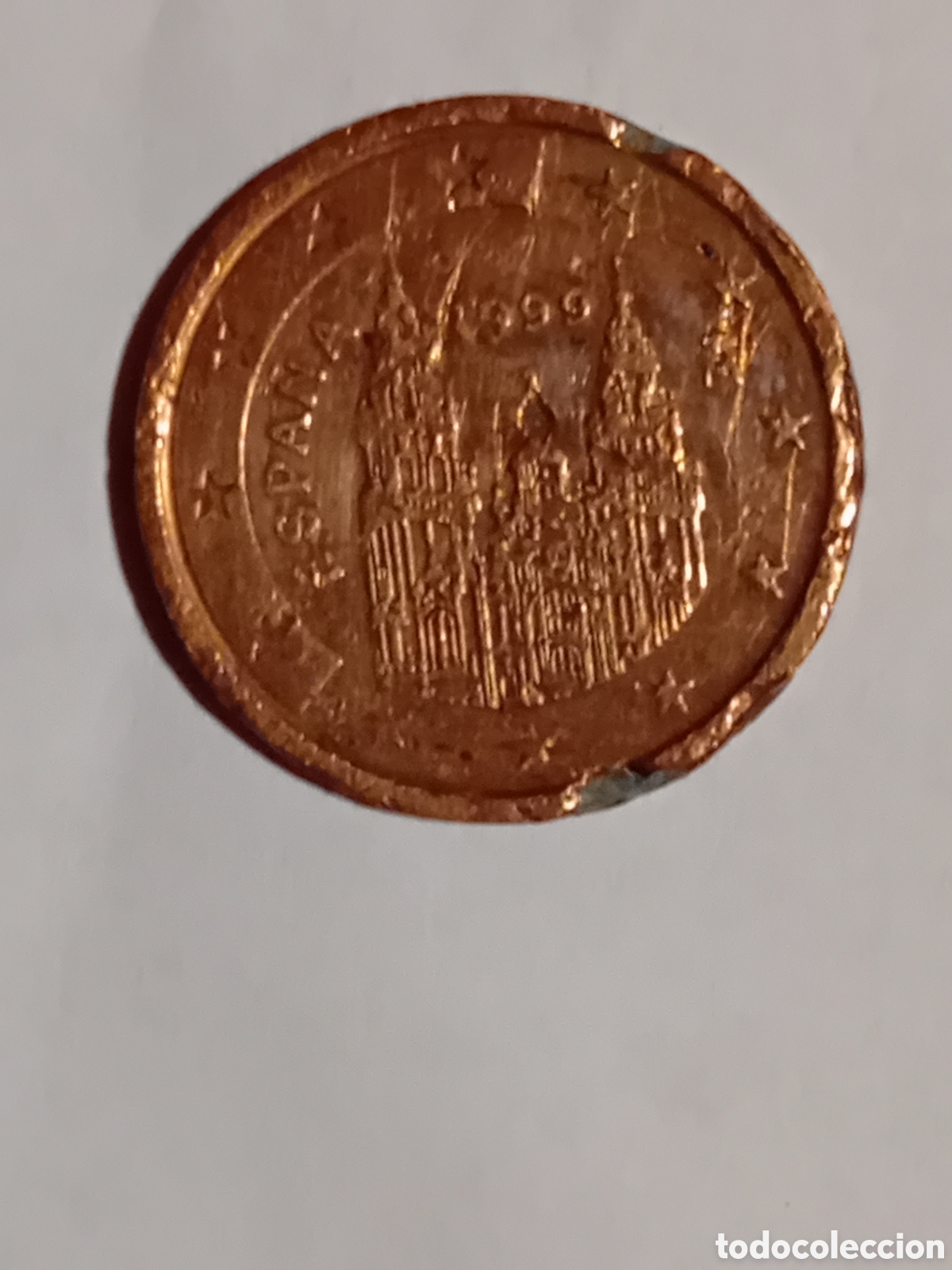 Monedas antiguas de Europa: Moneda de espa&ntilde;a de 1999. - Foto 1