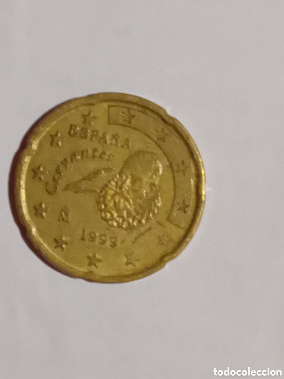 Monedas antiguas de Europa: Moneda de espa&ntilde;a de 1999. - Foto 1