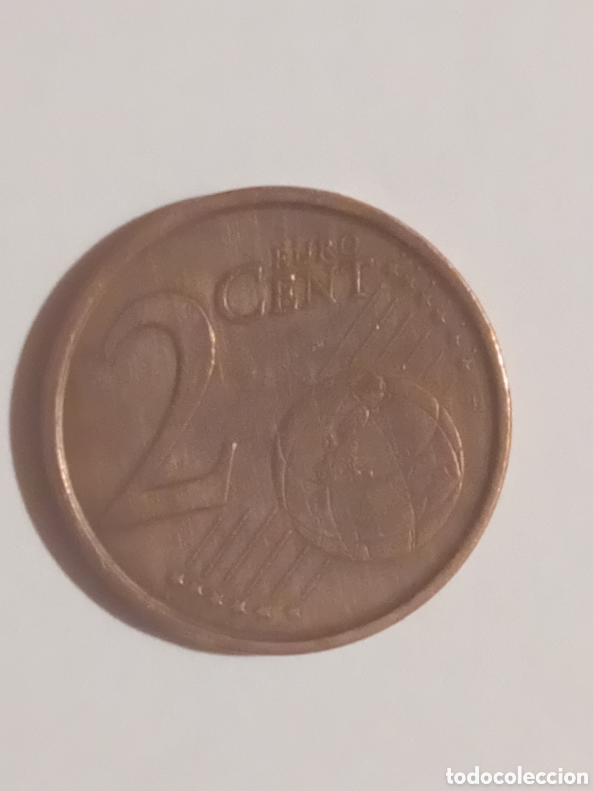 Monedas antiguas de Europa: Moneda de espa&ntilde;a de 2000. - Foto 2