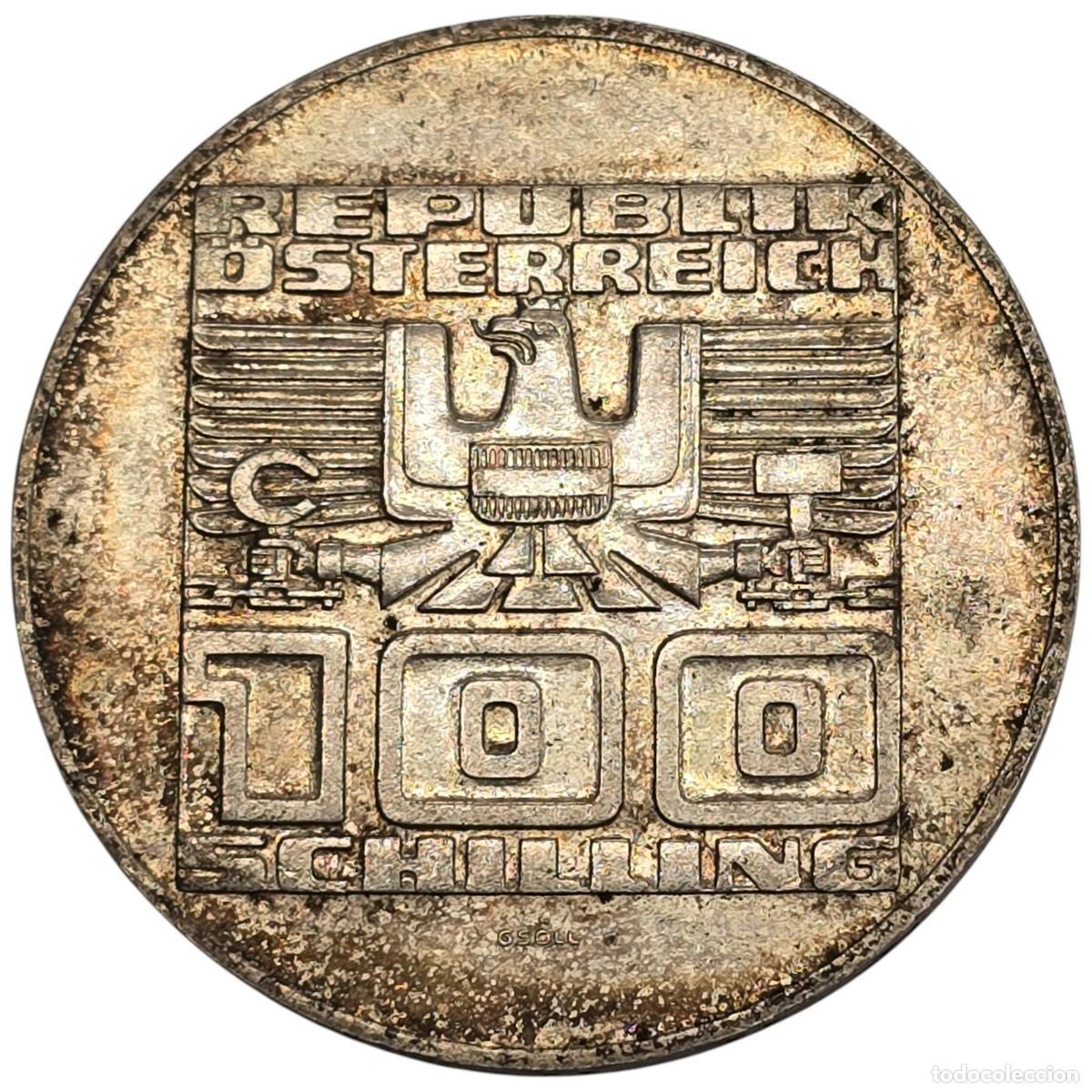 Monedas antiguas de Europa: AUSTRIA. 100 SCHILLING. 1975. - Foto 1