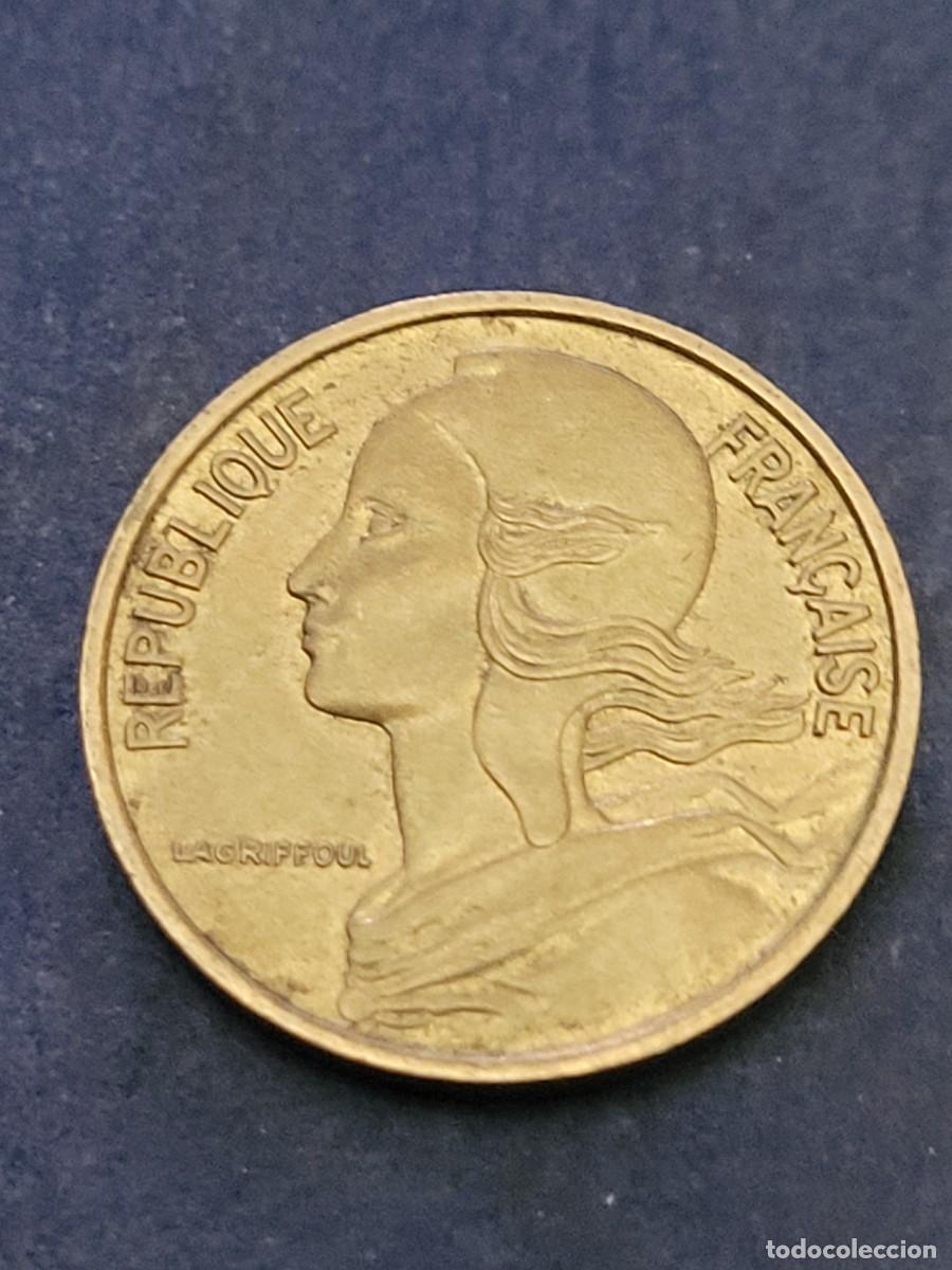 Monedas antiguas de Europa: Moneda 5 c&eacute;ntimos 1968 Francia - Foto 1