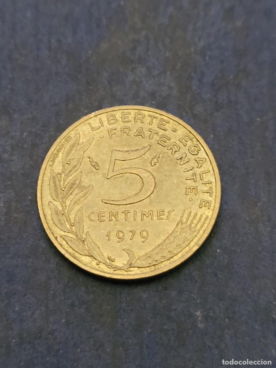 Monedas antiguas de Europa: Moneda 5 c&eacute;ntimos 1979 Francia - Foto 2