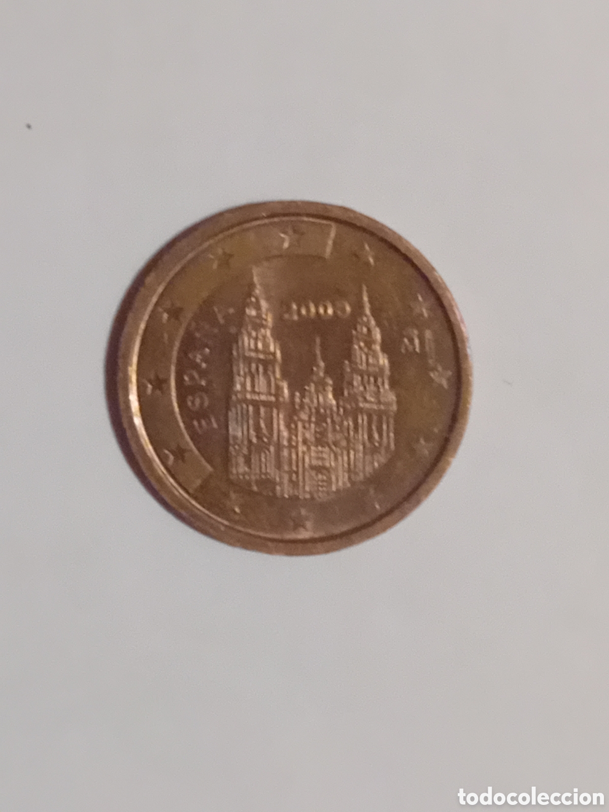 Monedas antiguas de Europa: Moneda de espa&ntilde;a de 2000. - Foto 1