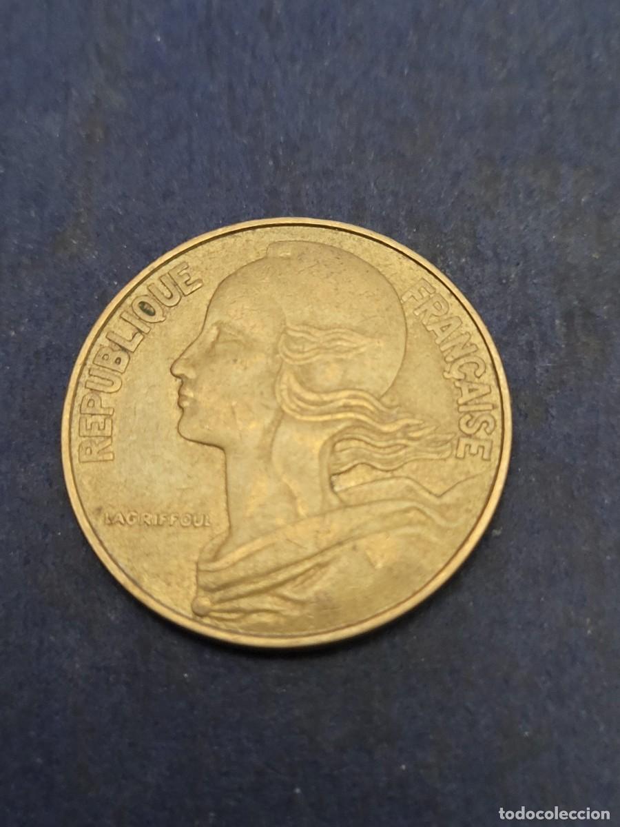 Monedas antiguas de Europa: Moneda 20 c&eacute;ntimos 1977 Francia - Foto 1
