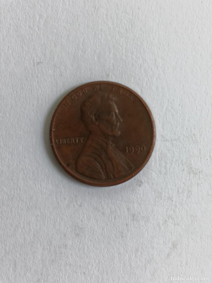 Monedas antiguas de Europa: EEUU One Cent 1990 nc113 - Foto 2