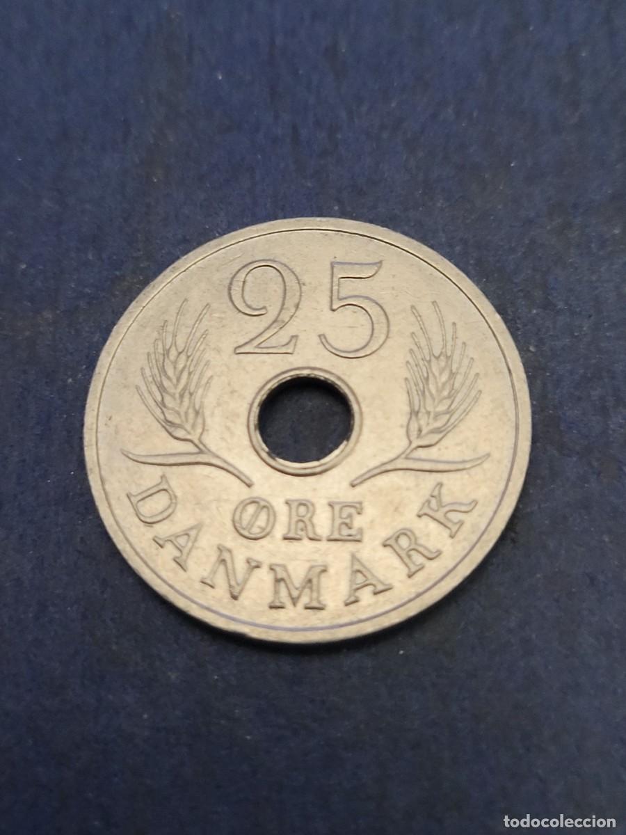 Monedas antiguas de Europa: Moneda 25 ore 1968 Dinamarca - Foto 2
