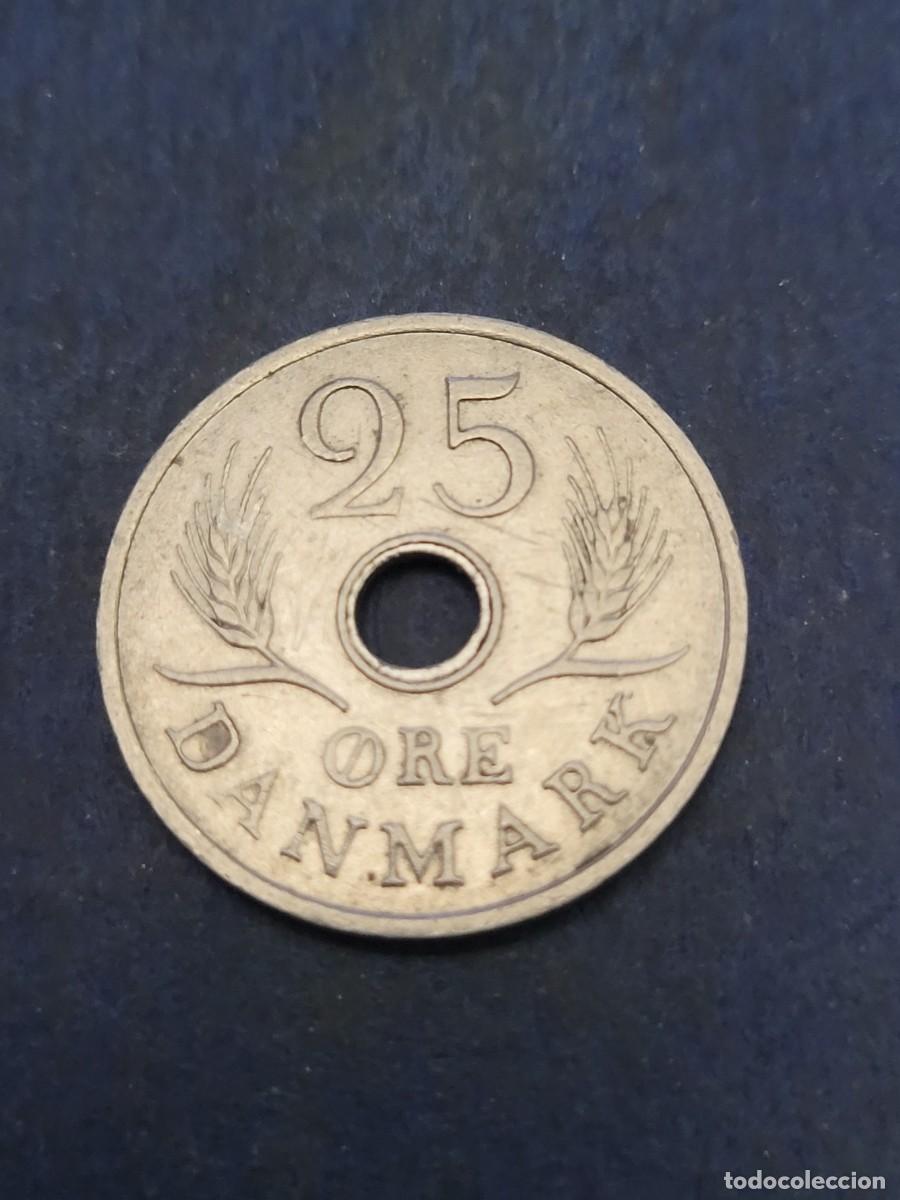 Monedas antiguas de Europa: Moneda 25 ore 1972 Dinamarca - Foto 2