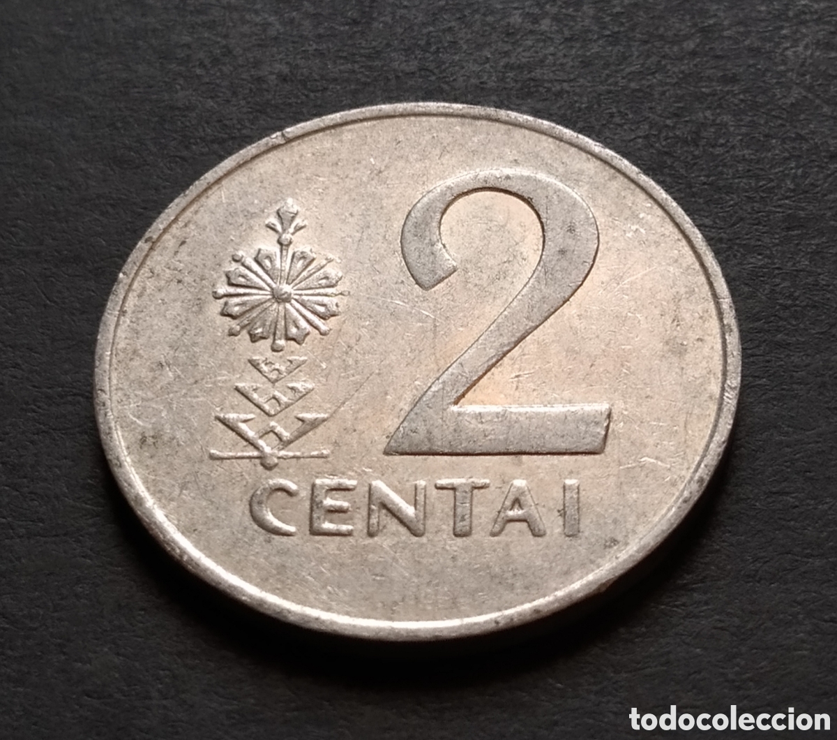 Monedas antiguas de Europa: MONEDA - LITUANIA 2 CENTAI 1991 - Foto 3
