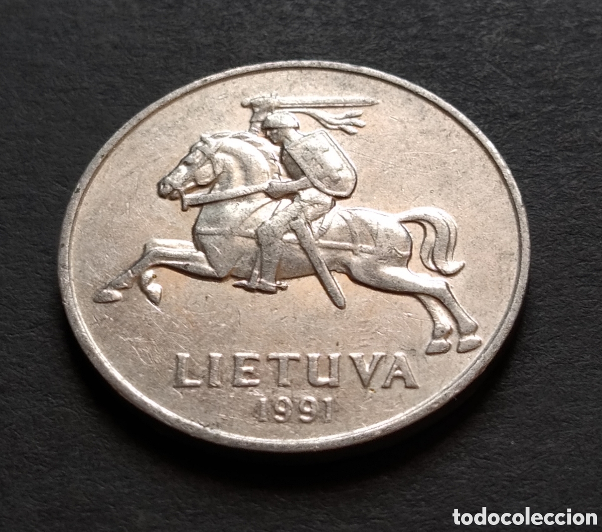 Monedas antiguas de Europa: MONEDA - LITUANIA 2 CENTAI 1991 - Foto 4