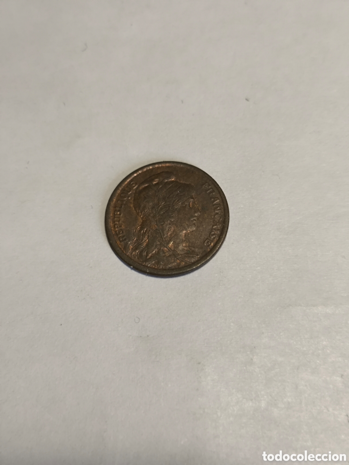 Monedas antiguas de Europa: 1 C&eacute;ntimo Francia 1911 - Foto 2