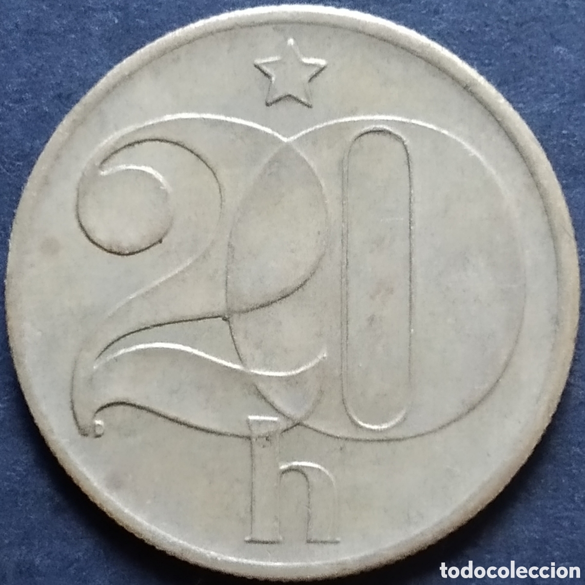 Old Coins of Europe: MONEDA - CHECOSLOVAQUIA 20 HELLERS 1984