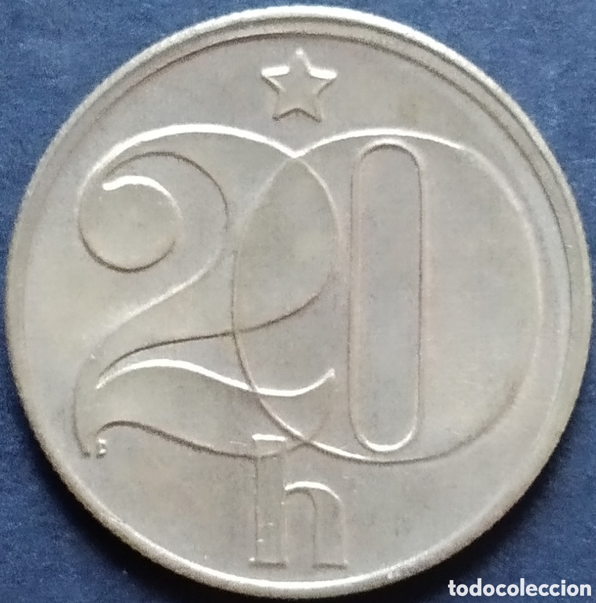 Monedas antiguas de Europa: MONEDA - CHECOSLOVAQUIA 20 HELLERS 1987
