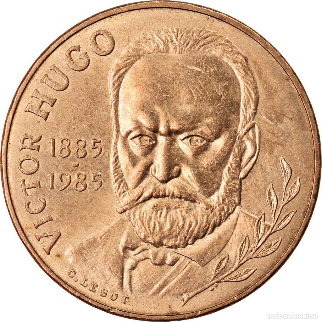 Monedas antiguas de Europa: [#882976] Moneda, Francia, Victor Hugo, 10 Francs, 1985, EBC, N&iacute;quel - bronce, KM:956