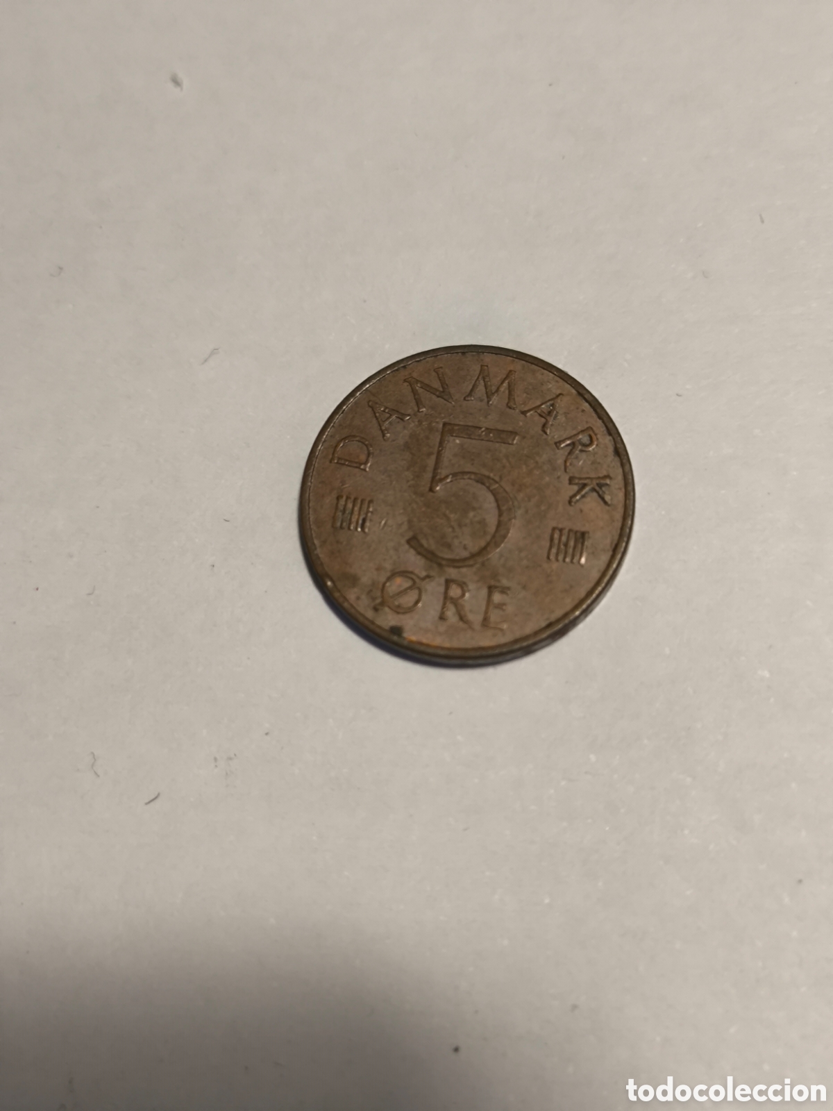 Monedas antiguas de Europa: 5 Ore Dinamarca 1973 - Foto 1