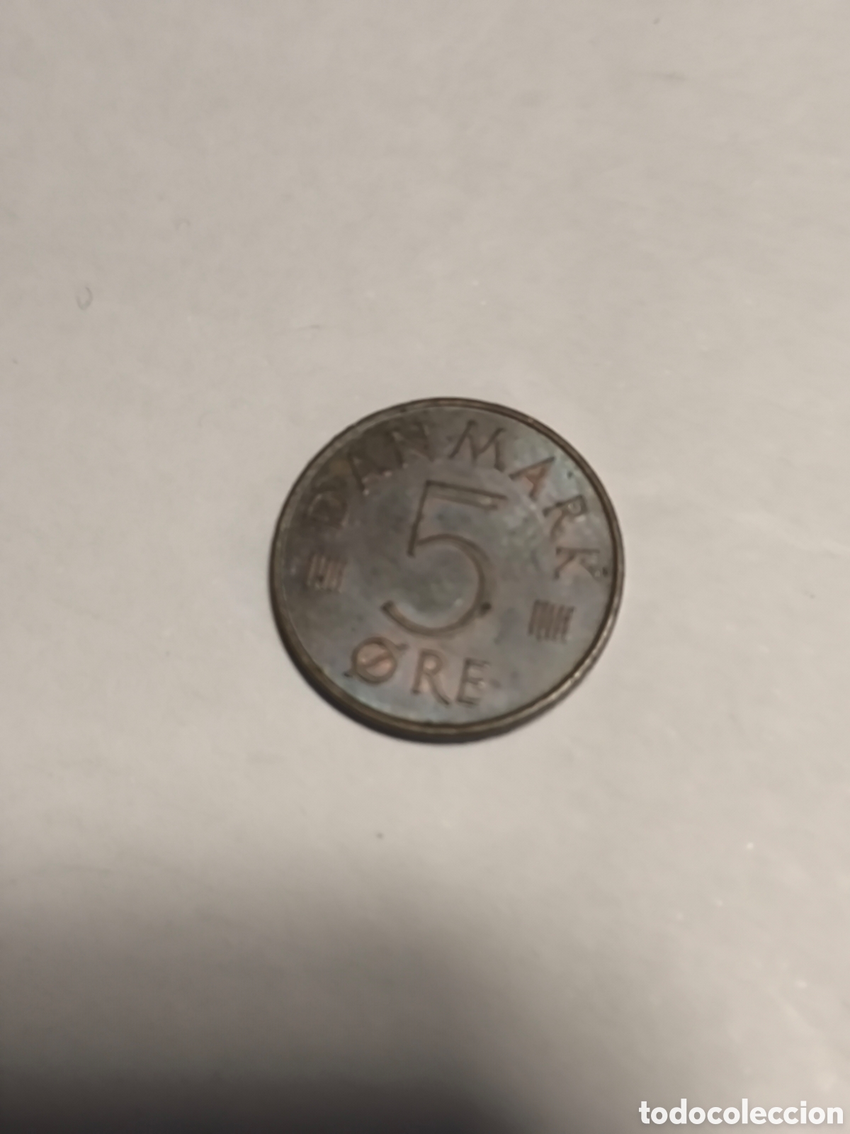 Monedas antiguas de Europa: 5 Ore Dinamarca 1978 - Foto 1