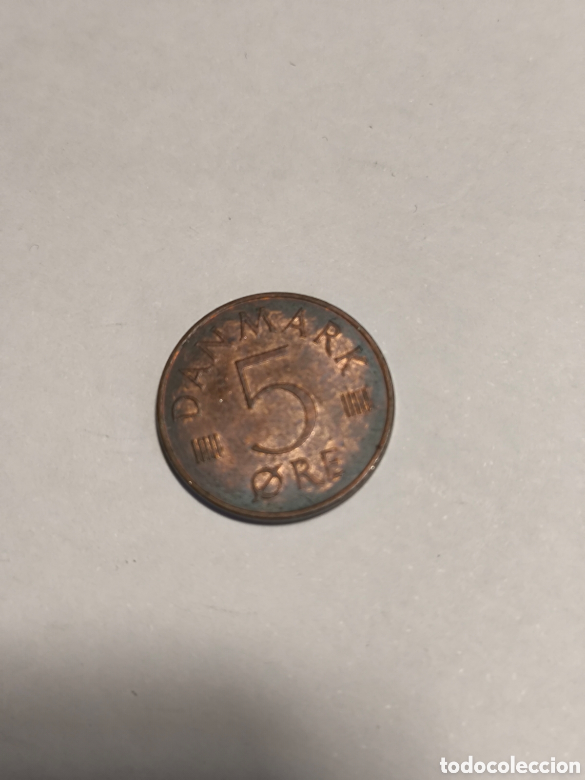 Monedas antiguas de Europa: 5 Ore Dinamarca 1983 - Foto 1