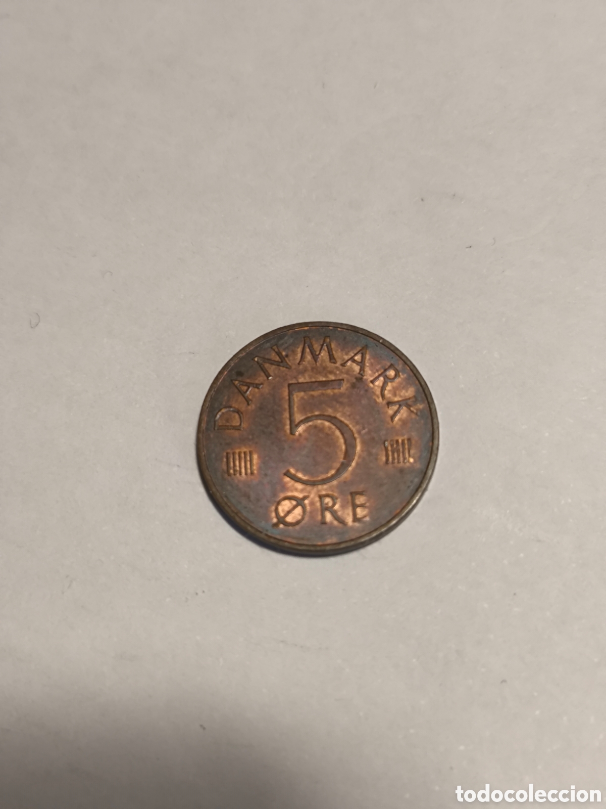Monedas antiguas de Europa: 5 Ore Dinamarca 1985 - Foto 1