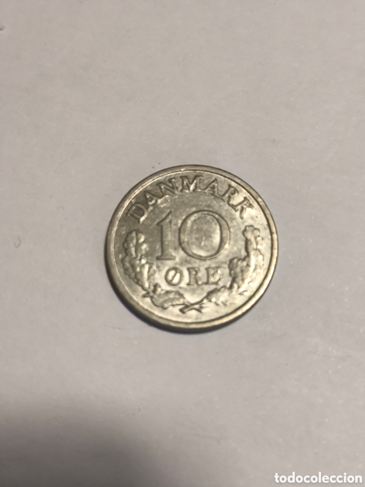 Monedas antiguas de Europa: 10 Ore Dinamarca 1964 - Foto 1