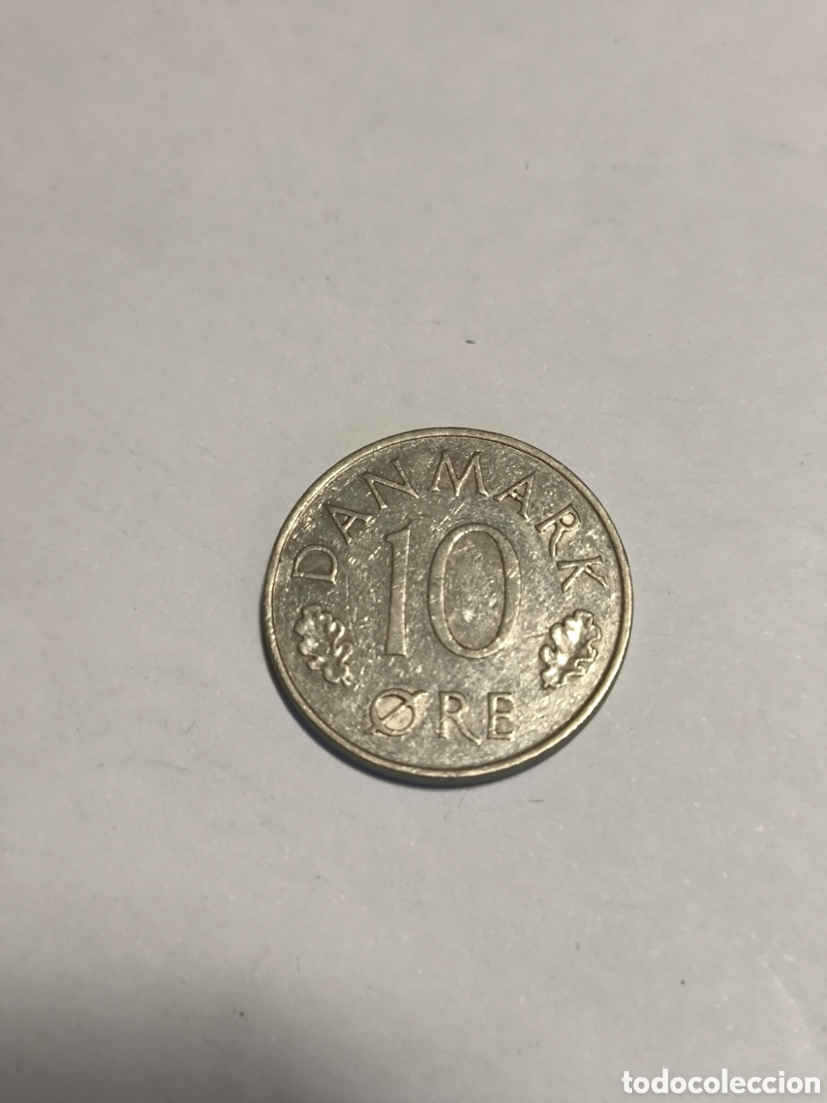 Monedas antiguas de Europa: 10 Ore Dinamarca 1977 - Foto 1